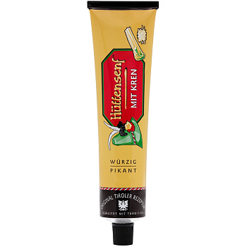 Горчица в тубе «Mautner Markhof» с Хреном, 200гр