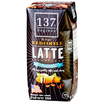 Кофе Латте «137 Degrees» на миндальном молоке , 0.18л