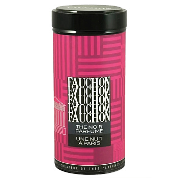 Чёрный чай «Fauchon» One Night In Paris, одна ночь в Париже, 80гр., банка