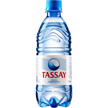 Минеральная вода «Tassay», Тассай 0.5л, без газа, пэт