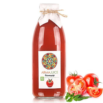 Р4 ARMAjuice Сок из помидоров органик 100% (прямой отжим) 330мл