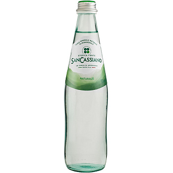Минеральная вода San Cassiano, Сан Кассиано 0.5 без газа, стекло