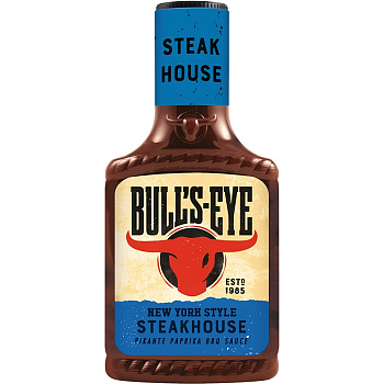 Соусы «Bull's Eye» Steakhouse New York Style BBQ, Бычий глаз Стейк-хаус Барбекю в нью-йоркском стиле, 300мл