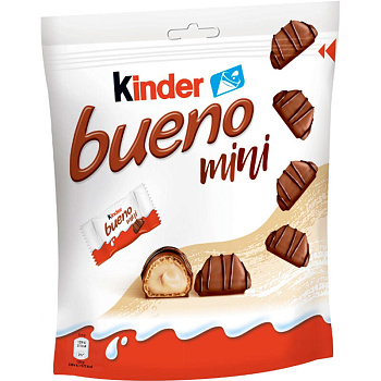 Шоколадные конфеты «Kinder» Bueno Mini, Киндер Буэно Мини 108гр.