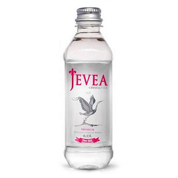 Минеральная вода Jevea Crystalnaya, Жевея Кристальная 0.33л, пэт без газа