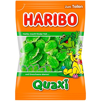 Мармелад «Haribo» Quaxi Frosche, Харибо Лягушата, 200гр