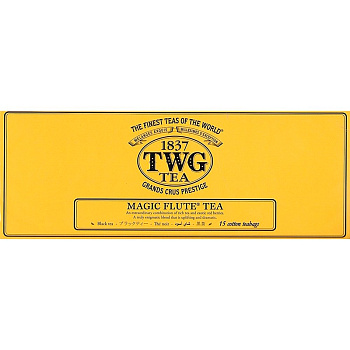 Чай «TWG» Magic Flute Tea, ТВГ Волшебная Флейта 15шт x 2.5 гр.