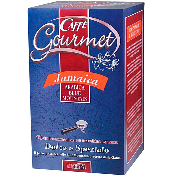 Кофе в чалдах Molinari Jamaica Blue Mountain, Молинари Ямайка Монтайн, 7гр. (18шт), коробка
