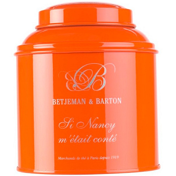 Чай зеленый «Betjeman & Barton» Si Nancy m’etait conte, Если бы Нэнси сказала, банка 125гр
