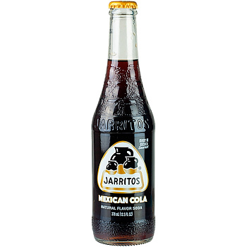 Газированный напиток «Jarritos» Mexican Cola, Харритос Мексиканская Кола 0.37л, стекло