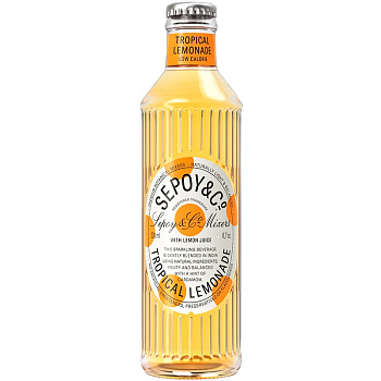 Напиток «Sepoy & Co» Tropical Lemonade, Сепой энд Ко Тропикал Лимонад, 0.2л, газ, стекло
