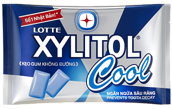 Жев. рез. Xylitol Cool Mint, Прохладная освежающая мята, блистер, 11,6 гр