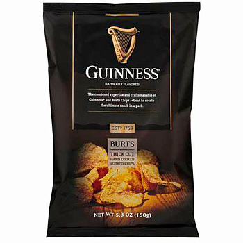 Чипсы картофельные «Guinness» Original, Гинеcc Ориджинал 150г, пакет
