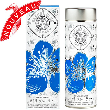 Чай Mariage Freres Sakura Blue 2022, Марьяж Фререс Сакура Блу 2022, банка 80 гр