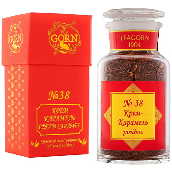 Красный чай «TeaGorn» Cream Caramel, ТеаГорн Крем Карамель, стекло, 90гр Красный чай «TeaGorn» Cream Caramel, ТеаГорн Крем Карамель, стекло, 90гр