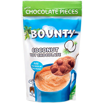 Горячий шоколад «Bounty» Hot Chocolate, Баунти, 140гр, пакет