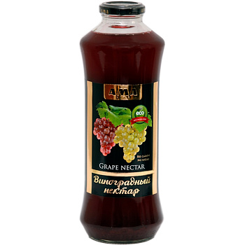 Нектар (АМА) Виноградный с мякотью 0.75л, стекло