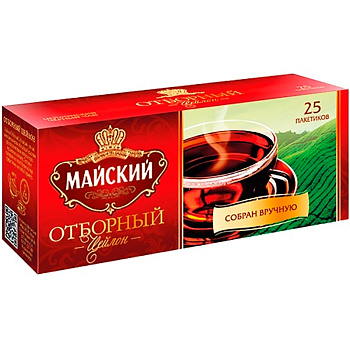 Чай «Майский» Отборный 25 пакетиков