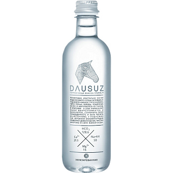 Вода Dausuz, Даусуз 1л, 9 шт/уп, без газа, пэт