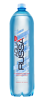Минеральная вода Aqua Russa, Аква Русса 1,5 л, газ, ПЭТ