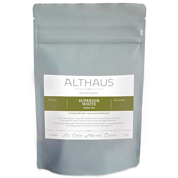 Чай ALTHAUS Superior Zhu Bao White Супериор Жу-Бао Белый, 70гр.