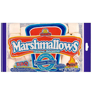 Маршмеллоу «Guandy» Original Guimauves BBQ, Ганди Барбекю Ваниль, 200гр, пакет