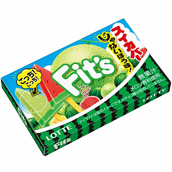 Жевательная резинка «Fit’s», Сочный арбуз, 24.6гр, (20шт. в упаковке)