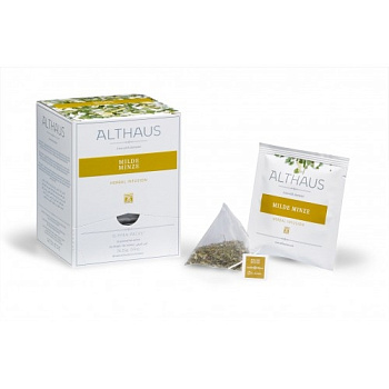 Чай Альтхаус Нежная мята Milde minze Pyra-Pack 15 шт.