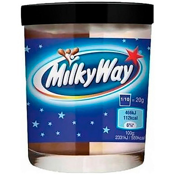 Шоколадная паста «Milky Way», Милки Вэй, 200гр