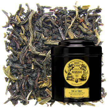 Черный чай Mariage Freres The Au Tibet, Марьяж Фререс Тибет банка 100 гр