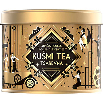 Kusmi tea "Tsarevna 2021", "Царевна 2021", банка 120гр