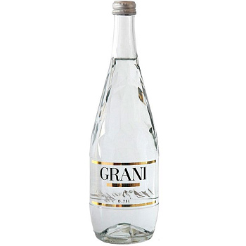 Минеральная вода Grani, Грани 0.75 л, без газа, стекло
