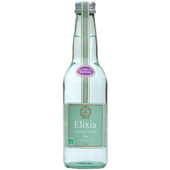 Лимонад «Elixia» Organic Bio Бузина 0.33л, газ, стекло