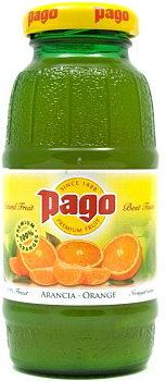 Сок ПАГО PAGO Orange juice Апельсиновый сок 0.2 л.