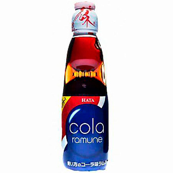 Напиток «Ramune» Lemonade Cola, Рамуне со вкусом Колы 0.2л, стекло