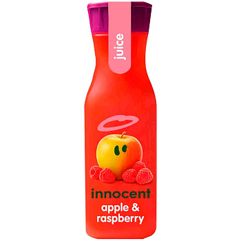 Innocent сок из яблока и малины прямого отжима 330мл