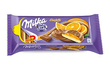 Impulse MILKA Jaffa Orange Cookies 147гр