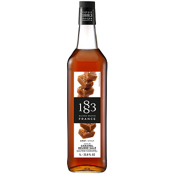 Сироп 1883 Maison Routin Salted Caramel, Мейсон Рутин  Солёная Карамель, 1л, стекло