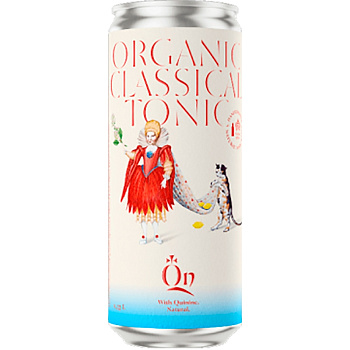 Напиток Тоник «Quinine Natural» Organic Classical Tonic, Хинин Натурал Органик Классикал, 0.33л, банка