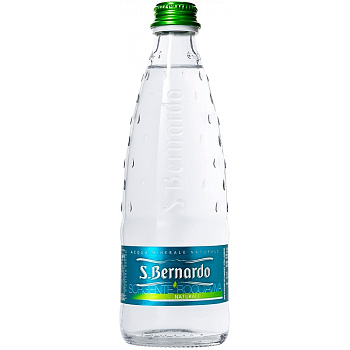 Минеральная вода «San Bernardo» Naturale, Сан Бернардо натурале 0.33л, без газа, стекло