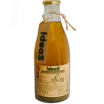 Детокс Cок «Ideas» Яблоко, Огурец, Сельдерей, Имбирь, Лимон, 1л, стекло