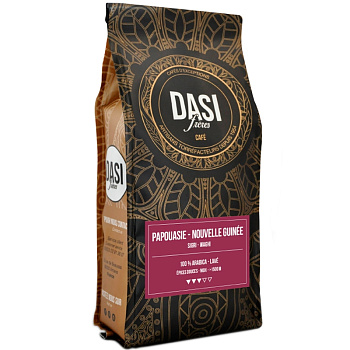 Кофе «Dasi Freres» Papouasie – Nouvelle Guinee в зернах, 250гр, пакет