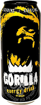 Напиток Gorilla Energy Drink Оранж 500мл