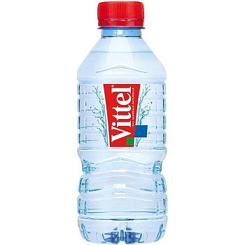 Минеральная вода без газа Vittel Виттель 0,33л. Пластик.