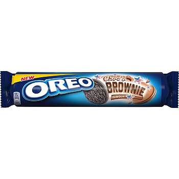 Печенье Oreo Choco Brownie, Орео Чоко Брауни 154гр. 16 шт/уп