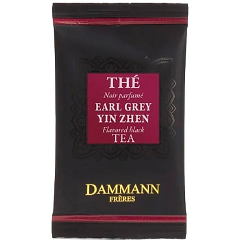 Чай черный ароматизированный «Dammann» Earl Grey Yin Zhen, Эрл Грей (пакетированный), 500x2гр