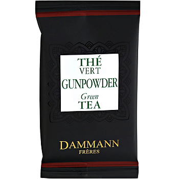 Чай зеленый «Dammann» The vert Gunpowder, Порох (пакетированный), 500x2гр