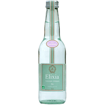 Лимонад «Elixia» Organic Bio Lavanda, Эликсия Лаванда 0.33л, газ, стекло