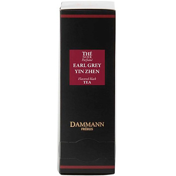 Чай черный ароматизированный «Dammann» Earl Grey Yin Zhen, Эрл Грей (пакетированный), 24x2гр Чай черный ароматизированный «Dammann» Earl Grey Yin Zhen, Эрл Грей (пакетированный), 24x2гр