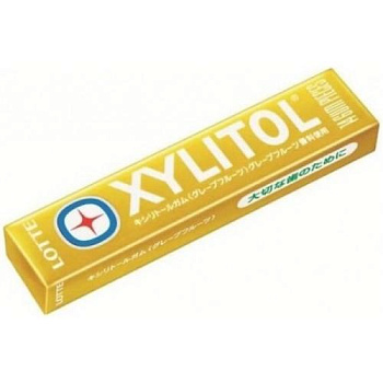 Жевательная резинка "Xylitol Gum Grapefruits" Со вкусом грейпфрута, 21 гр